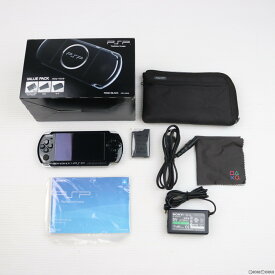 【中古】[本体][PSP]プレイステーション・ポータブル バリューパック ピアノ・ブラック(PSP-3000PB) (PSPJ-30008)(20091203)