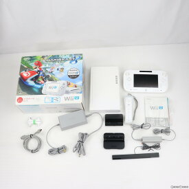 【中古】[本体][WiiU]Wii U すぐに遊べる マリオカート8セット シロ(WUP-S-WAGH)(20141113)