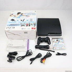 【中古】[本体][PS3]PlayStation3 with PlayStation Move スポーツチャンピオン バリューパック チャコール・ブラック 160GB(CEJH-10015)(20101216)