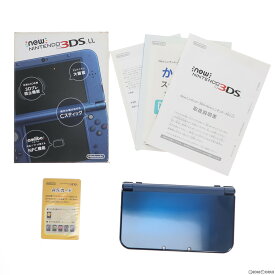 【中古】[本体][3DS]Newニンテンドー3DS LL メタリックブルー(RED-S-BAAA)(20141011)