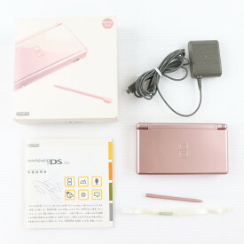 【中古】[NDS] (本体) ニンテンドーDS Lite(ライト) メタリックロゼ 任天堂(USG-S-ZPA)(20070623)