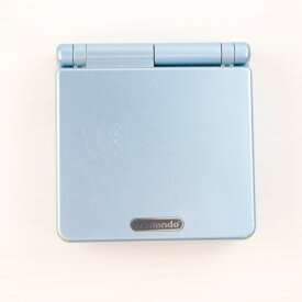 【中古】[GBA] (本体) GAMEBOY ADVANCE SP(ゲームボーイアドバンスSP) パールブルー 任天堂(AGS-S-PBA)(20030905)