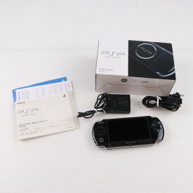 【中古】[PSP] (本体) PlayStation Portable(プレイステーション・ポータブル) ピアノ・ブラック SCE(PSP-3000PB)(20081016)