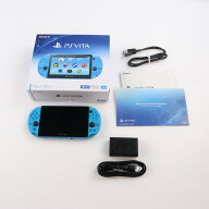 【中古】[PSVita] (本体) PlayStation Vita(プレイステーション ヴィータ) Wi-Fiモデル アクア・ブルー S…