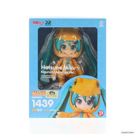 【中古】[FIG]ねんどろいど 1439 初音ミク きぐるみアグモンVer. キャラクター・ボーカル・シリーズ01 初音ミク デジモンアドベンチャー 完成品 可動フィギュア プレックス/グッドスマイルカンパニー(20210516)