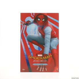 【中古】[FIG]ムービー・マスターピース スパイダーマン(ホームメイド・スーツ版) スパイダーマン:ホームカミング 1/6 完成品 可動フィギュア(MM#414) ホットトイズ(20180127)