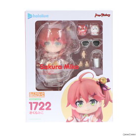 【中古】[FIG]ねんどろいど 1722 さくらみこ ホロライブプロダクション 完成品 可動フィギュア GOODSMILE ONLINE SHOP&あみあみ&Amazon.co.jp&TokyoOtakuMode限定 マックスファクトリー(20220930)