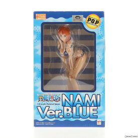 【中古】[FIG]Portrait.Of.Pirates P.O.P LIMITED EDITION ナミVer.BLUE ONE PIECE(ワンピース) 1/8 完成品 フィギュア メガトレショップ&プレミアムバンダイ限定 メガハウス(20101212)