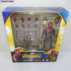 【中古】[FIG]マフェックス No.081 MAFEX IRON SPIDER(アイアンスパイダー) アベンジャーズ/インフィニティ・ウォー 完成品 可動フィギュア メディコム・トイ(20190623)