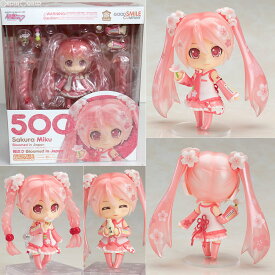 【中古】[FIG]GOODSMILE ONLINE SHOP限定 ねんどろいど 500 桜ミク Bloomed in Japan キャラクター・ボーカル・シリーズ01 初音ミク 完成品 可動フィギュア グッドスマイルカンパニー(20150331)