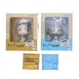 【中古】[FIG] プレミアムバンダイ限定特典付属 るかっぷ 五条悟&夏油傑(ごじょうさとる&げとうすぐる) 高専Ver. セット 呪術廻戦 完成品 フィギュア メガトレショップ&プレミアムバンダイ限定 メガハウス(20231222)