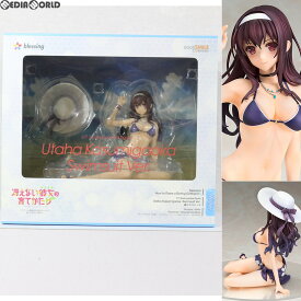 【中古】[FIG] ポストカード付属 霞ヶ丘詩羽(かすみがおかうたは) 水着Ver. 冴えない彼女の育てかた♭ 1/7 完成品 フィギュア グッドスマイルカンパニー(20180720)