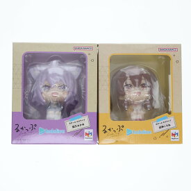 【中古】[FIG] るかっぷ 猫又おかゆ&戌神ころね(ねこまたおかゆ&いぬがみころね) セット ホロライブプロダクション 完成品 フィギュア メガハウス(20240129)