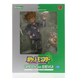 【中古】[FIG] ARTFX J グリーン with イーブイ ポケットモンスター 1/8 完成品 フィギュア(PP752) コトブキヤ(20180927)
