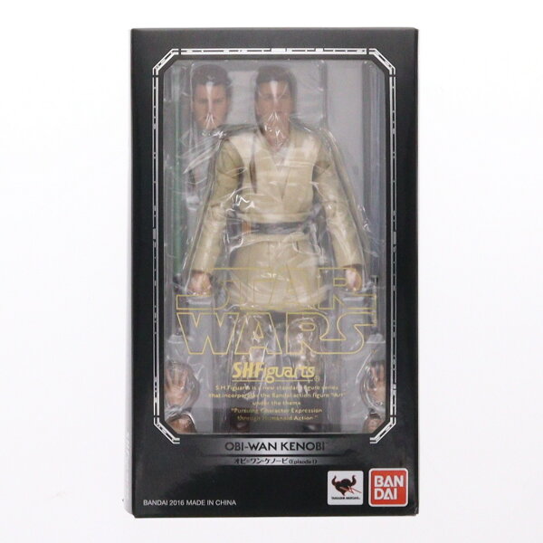 【中古】[FIG] S.H.Figuarts(フィギュアーツ) オビ=ワン・ケノービ(Episode I) STAR WARS(スター・ウォーズ) 完成品 可動フィギュア バンダイ(20160116)