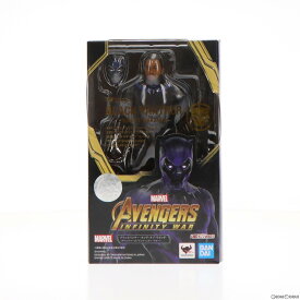 【中古】[FIG] 魂ウェブ商店限定 S.H.Figuarts(フィギュアーツ) ブラックパンサー -キング・オブ・ワカンダ- アベンジャーズ/インフィニティ・ウォー 完成品 可動フィギュア バンダイスピリッツ(20200209)