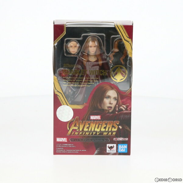 【中古】[FIG] 魂ウェブ商店限定 S.H.Figuarts(フィギュアーツ) スカーレット・ウィッチ(アベンジャーズ/インフィニティ・ウォー) 完成品 可動フィギュア バンダイスピリッツ(20200131)