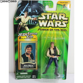 【中古】[FIG] スター・ウォーズ パワー・オブ・ザ・ジェダイ ベーシック フィギュア ハン・ソロ デス・スター エスケープ バージョン STAR WARS 完成品 可動フィギュア(84626) トミー(20011231)