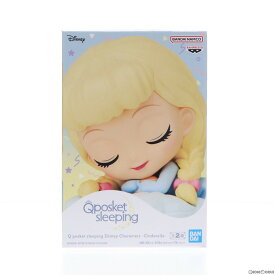 【中古】[FIG]シンデレラ B(クッションブルー) Q posket sleeping Disney Characters -Cinderella- フィギュア プライズ(2631215) バンプレスト(20230523)