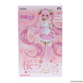 【中古】[FIG]桜ミク オリジナル桜ミクフィギュア キャラクター・ボーカル・シリーズ 01 初音ミク フィギュア プライズ タイトー(20001231)