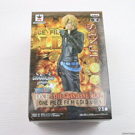 【中古】[FIG]サンジ ワンピース DXF～THE GRANDLINE MEN～ ONE PIECE FILM GOLD vol.4 フィギュア プライズ(36585) バンプレスト(20160804)