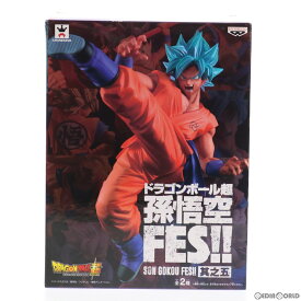 【中古】[FIG]超サイヤ人ゴッド超サイヤ人孫悟空(界王拳) ドラゴンボール超(スーパー) 孫悟空FES!! 其之五 フィギュア プライズ(38078) バンプレスト(20180215)