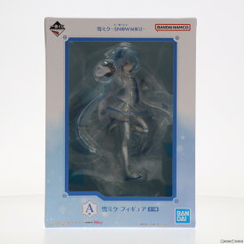 【中古】[FIG]A賞 雪ミク フィギュア 一番くじ 雪ミク ～SNOW MIKU～ キャラクター・ボーカル・シリーズ01 初音ミク プライズ バンダイスピリッツ(20230121)