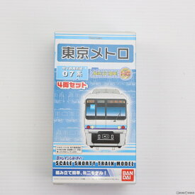 【中古】[RWM]2014753 Bトレインショーティー 東京メトロ 地下鉄東西線 07系 4両セット Nゲージ 鉄道模型 バンダイ(20080331)