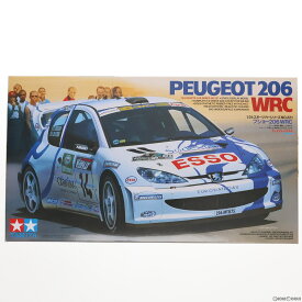 【中古】[PTM]スポーツカーシリーズ No.221 1/24 プジョー206 WRC ディスプレイモデル プラモデル(24221) タミヤ(19991231)