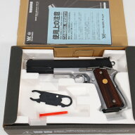 【中古】[MIL] WA ウエスタンアームズ ガスブローバック ホーグ ナショナルマッチ ロングスライド HW(ヘ…