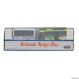 【中古】[MDL]チョロQ 国際興業バス 観光バス(ホワイト×ブルー)&路線バス(グリーン×ホワイト) 2台セット 完成品 ミニカー タカラ(19991231)