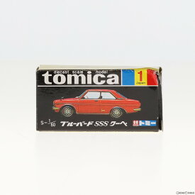 【中古】[MDL]トミカ No.1 1/60 ニッサン ブルーバード SSS クーペ(レッド/黒箱) 復刻版 完成品 ミニカー トミー(19991231)