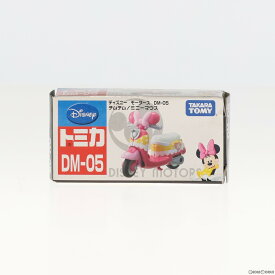 【中古】[MDL]トミカ ディズニーモータース DM-05 チムチム ミニーマウス(ピンク×ホワイト) 完成品 ミニカー(DM-05) タカラトミー(20080720)