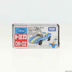 【中古】[MDL]ディズニーモータース DM-02 スピードウェイスター ドナルドダック(ブルー×イエロー) 完成品 ミニカー タカラトミー(20080720)