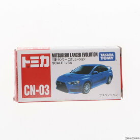 【中古】[MDL]中国限定 トミカ CN-03 1/64 三菱 ランサーエボリューション(メタリックブルー) 完成品 ミニカー タカラトミー(20131231)