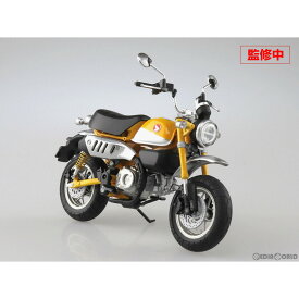 【中古】[MDL]1/12 完成品バイクシリーズ Honda Monkey125 バナナイエロー ミニカー スカイネット(アオシマ)(20220120)