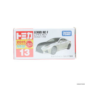 【中古】[MDL] トミカ No.13 レクサス RC F(ホワイト×ブラック) 完成品 ミニカー タカラトミー(20150117)