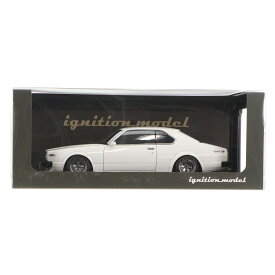 【中古】[MDL] 1/18 Nissan(ニッサン) Skyline(スカイライン) 2000 GT-ES C210(ホワイト) 完成品 ミニカー(IG3231) ignition model(イグニッションモデル)(20231019)