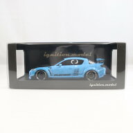 【中古】[MDL] 1/18 Mazda RX-8(SE3P) RE Amemiya(ライトブルー) 完成品 ミニカー(IG3178) ignition mode…