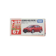 【中古】[MDL] トミカ No.67 1/61 三菱 ランサー エボリューション X(レッド/赤箱/ベトナム製) 完成品 ミ…
