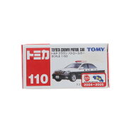【中古】[MDL] トミカ No.110 1/63 トヨタ クラウン パトロールカー(ホワイト×ブラック/赤箱) 完成品 ミ…