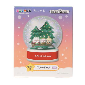【中古】[GDS] ラスト賞 ちいかわ&ハチワレ&うさぎ スノードーム エニマイくじ ちいかわ ちいかわ なんか小さくてかわいいやつ プライズ レッグス(20241213)