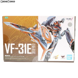 【中古】[TOY]DX超合金 VF-31E ジークフリード(チャック・マスタング機) マクロスΔ(デルタ) 完成トイ バンダイスピリッツ(20190720)