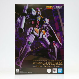 【中古】[TOY] 超合金×GUNDAM FACTORY YOKOHAMA RX-78F00 GUNDAM -Night illuminated ver.- 機動戦士ガンダム 完成トイ プレミアムバンダイ&GUNDAM FACTORY YOKOHAMA限定 バンダイスピリッツ(20220331)