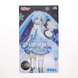 【中古】[FIG] 初音ミク 〜雪ミクスカイタウンVer.〜 VOCALOID(ボーカロイド) スーパープレミアムフィギュア『SNOW MIKU』 プライズ(1047281) セガ(20201231)
