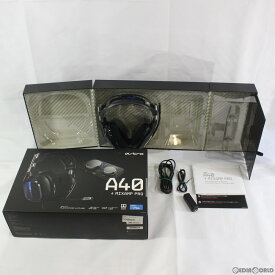 【中古】[ACC]【訳あり】[PS5]ゲーミングヘッドセット+アンプ Astro A40 TR + MixAmp Pro TR Logicool(A40TR-MAP-002r)(20210221)