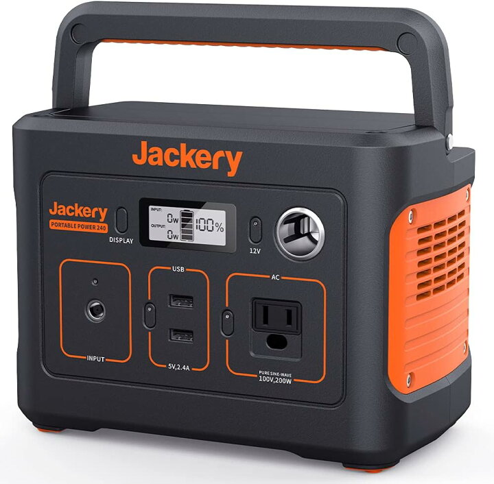 楽天市場】Jackery PTB021 ポータブル電源 240 大容量 67200mAh/240Wh 
