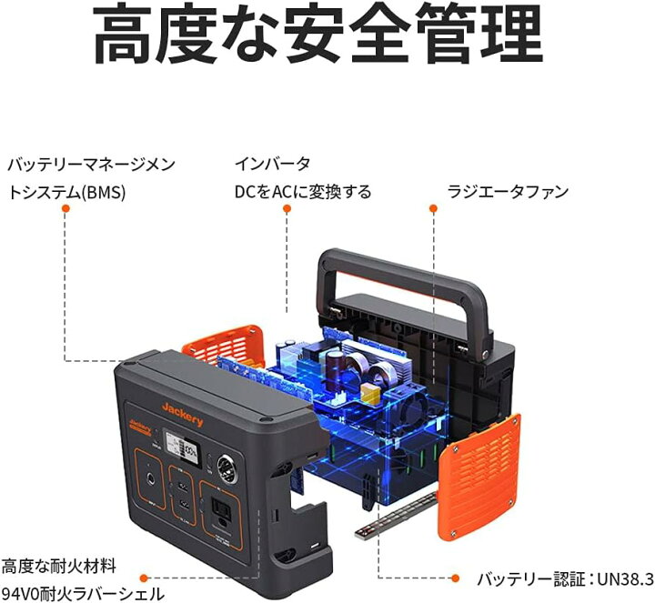 楽天市場】Jackery PTB021 ポータブル電源 240 大容量 67200mAh/240Wh 