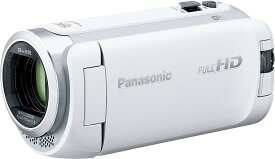 パナソニック HDビデオカメラ 64GB ワイプ撮り 高倍率90倍ズーム ホワイト HC-W590MS-W　　新品！