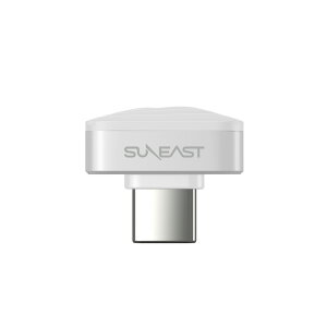 SUNEAST �T���C�[�X�g�@�ɏ��^ �O�t�� �|�[�^�u�� SSD Nano 128GB Type-C USB3.2 Gen 1�Ή� �ő�Ǎ����x 450MB/s �m�|�[�^�u���^�n �z���C�g�@SE-PS128G2LNN1WF